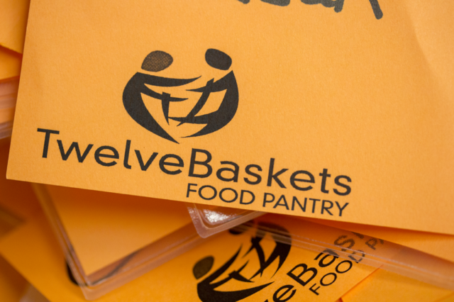 twelve baskets nametags