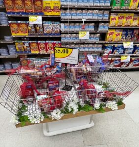 Hardings Market Buy a Bag display